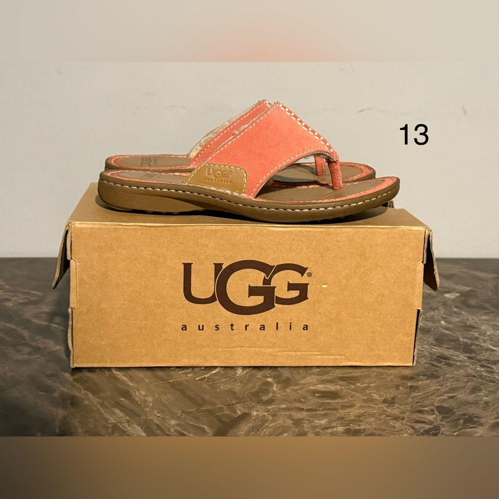 UGG Australia Layback Spiced Coral Sandals. In Original Packaging.